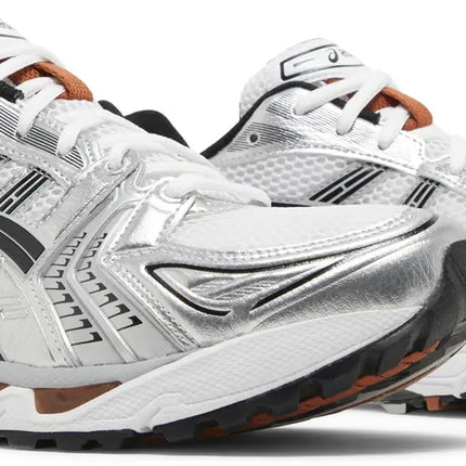 GEL KAYANO 14 SILVER PIQUANT ORANGE
