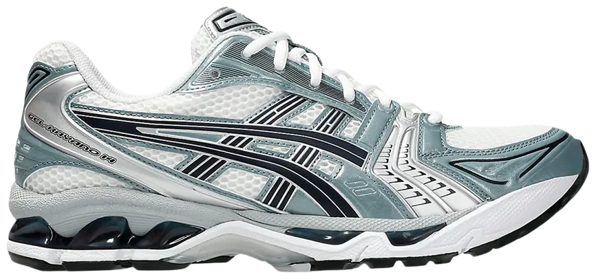 GEL KAYANO 14 WHITE FJORD GREY