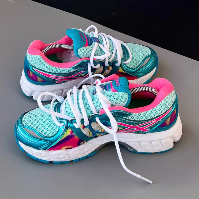 GEL NIMBUS 16 PINK CAPRI BLUE